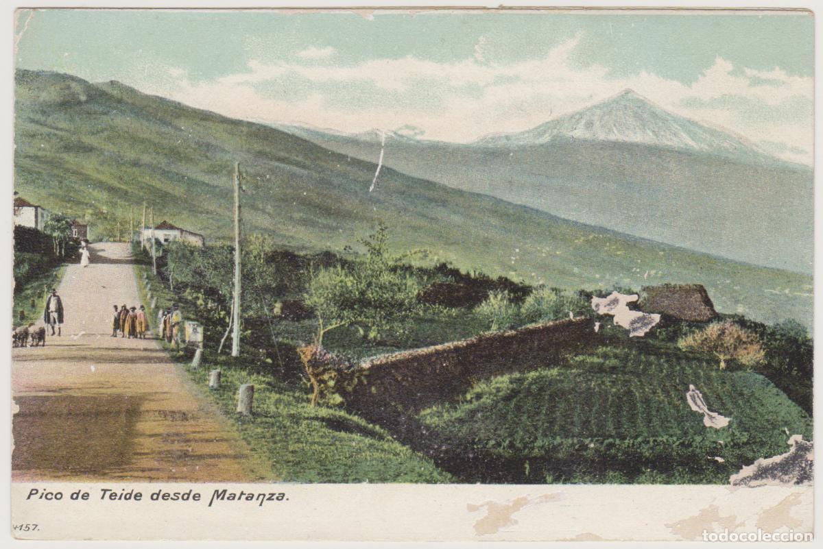 Postales: TARJETA POSTAL - TENERIFE - PICO DE TEIDE DESDE MATANZA