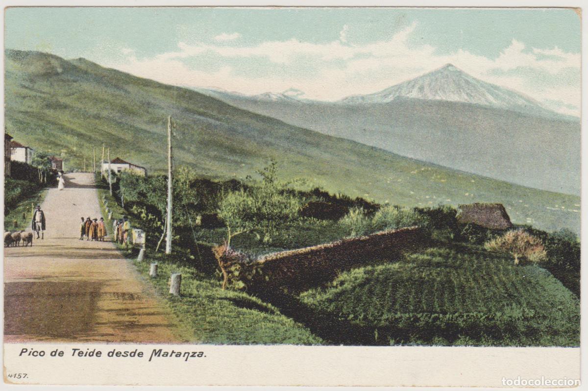 Postales: TARJETA POSTAL - TENERIFE - PICO DE TEIDE DESDE MATANZA