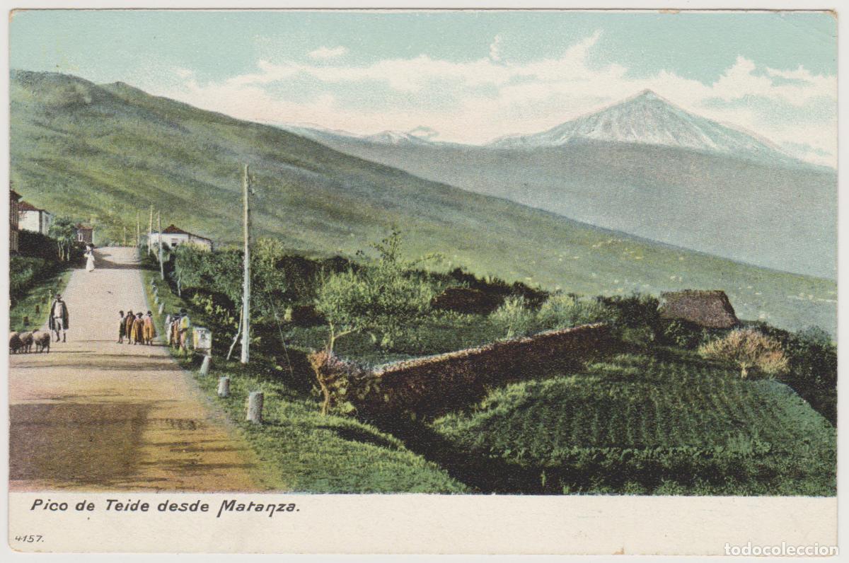 Postales: TARJETA POSTAL - TENERIFE - PICO DE TEIDE DESDE MATANZA