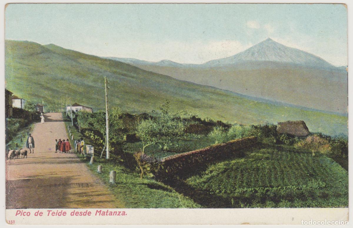 Postales: TARJETA POSTAL - TENERIFE - PICO DE TEIDE DESDE MATANZA - MAISON ALEXANDRE
