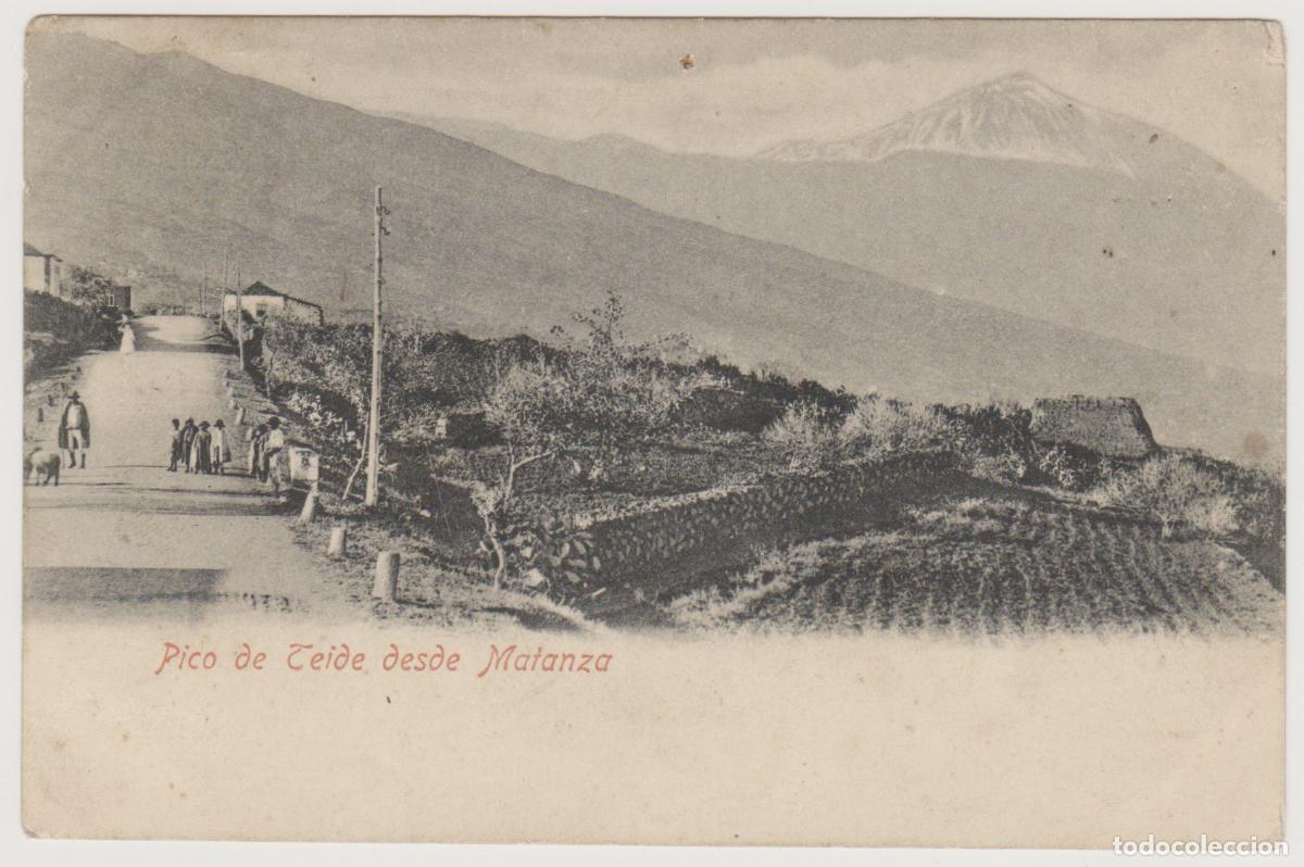 Postales: TARJETA POSTAL - TENERIFE - PICO DE TEIDE DESDE MATANZA