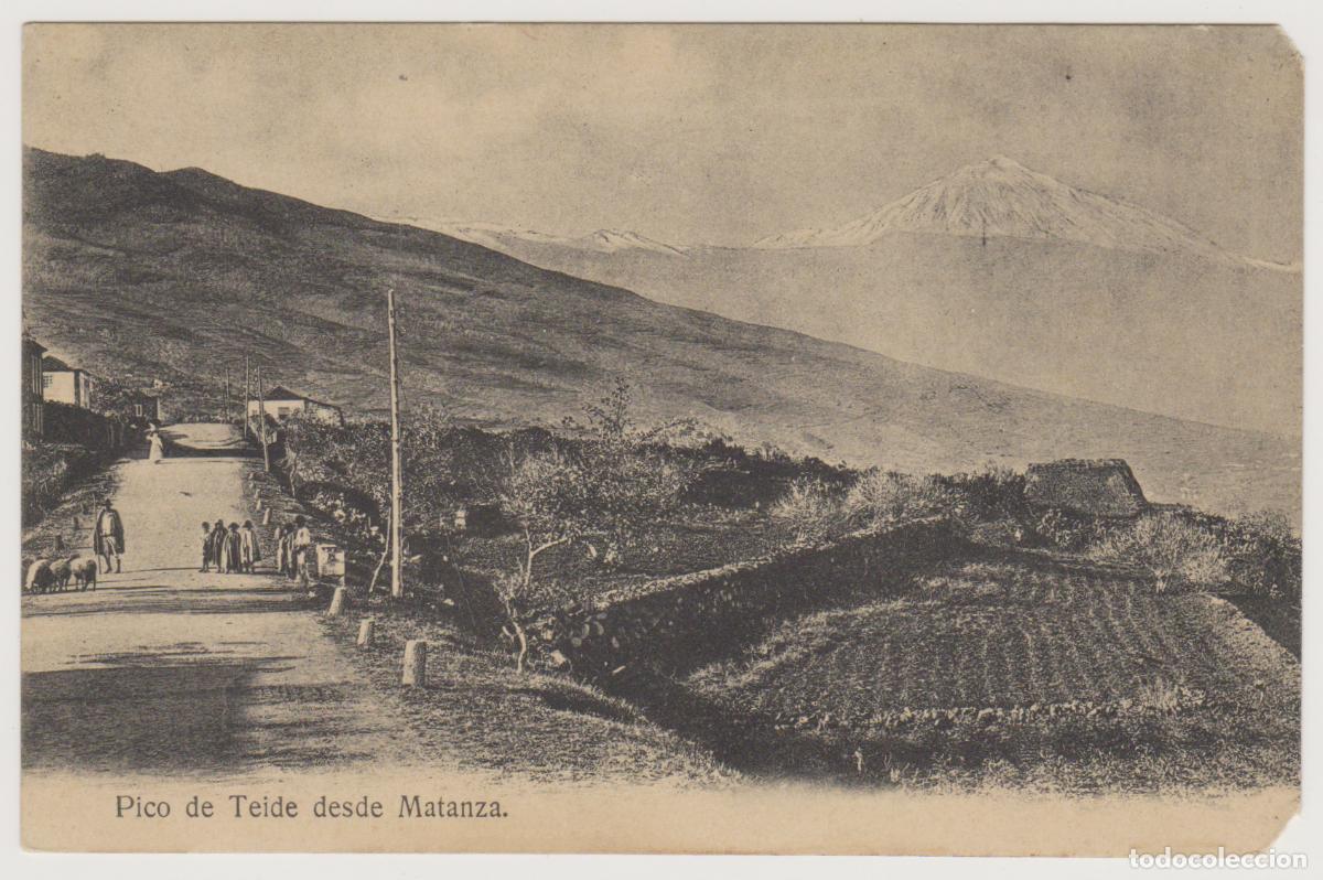 Postales: TARJETA POSTAL - TENERIFE - PICO DE TEIDE DESDE MATANZA