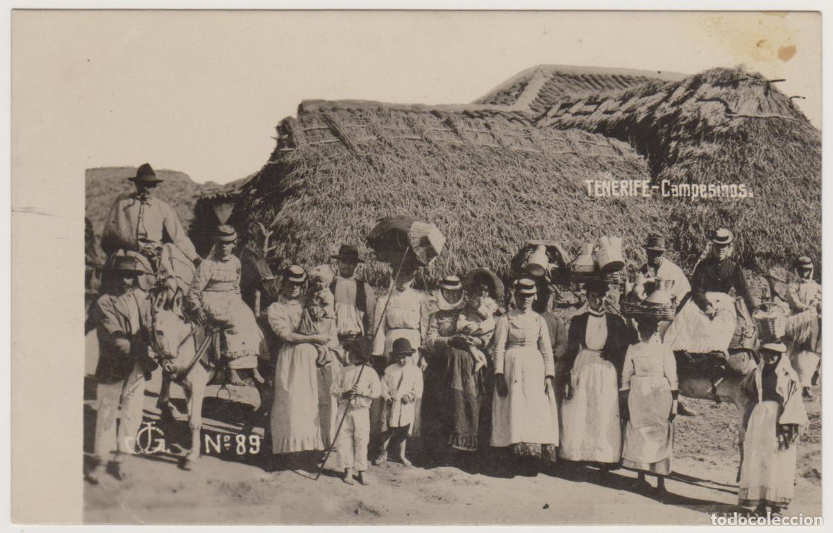 Postales: TARJETA POSTAL - TENERIFE - CAMPESINOS - N&ordm; 89 - JG