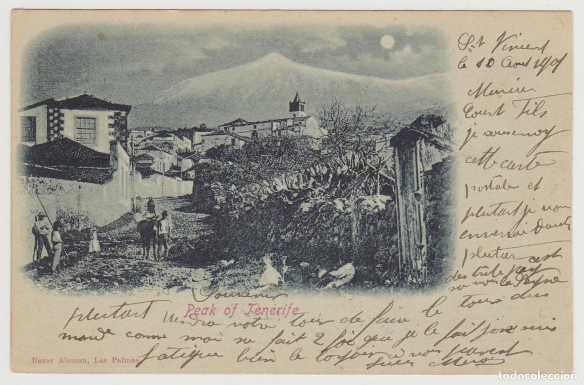Postales: TARJETA POSTAL - PEAK DE TENERIFE - BAZAR ALEMAN