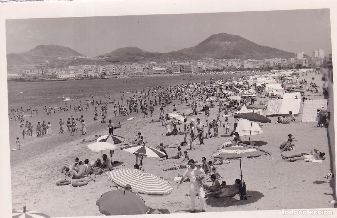 Postales: LAS PALMAS DE GRAN CANARIA - 242. PLAYA DE LAS CANTERAS