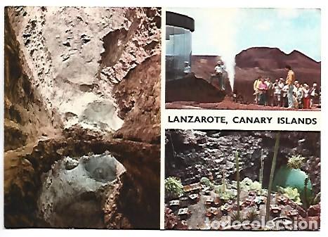 Postales: CUEVA DE LOS VERDES.- LANZAROTE