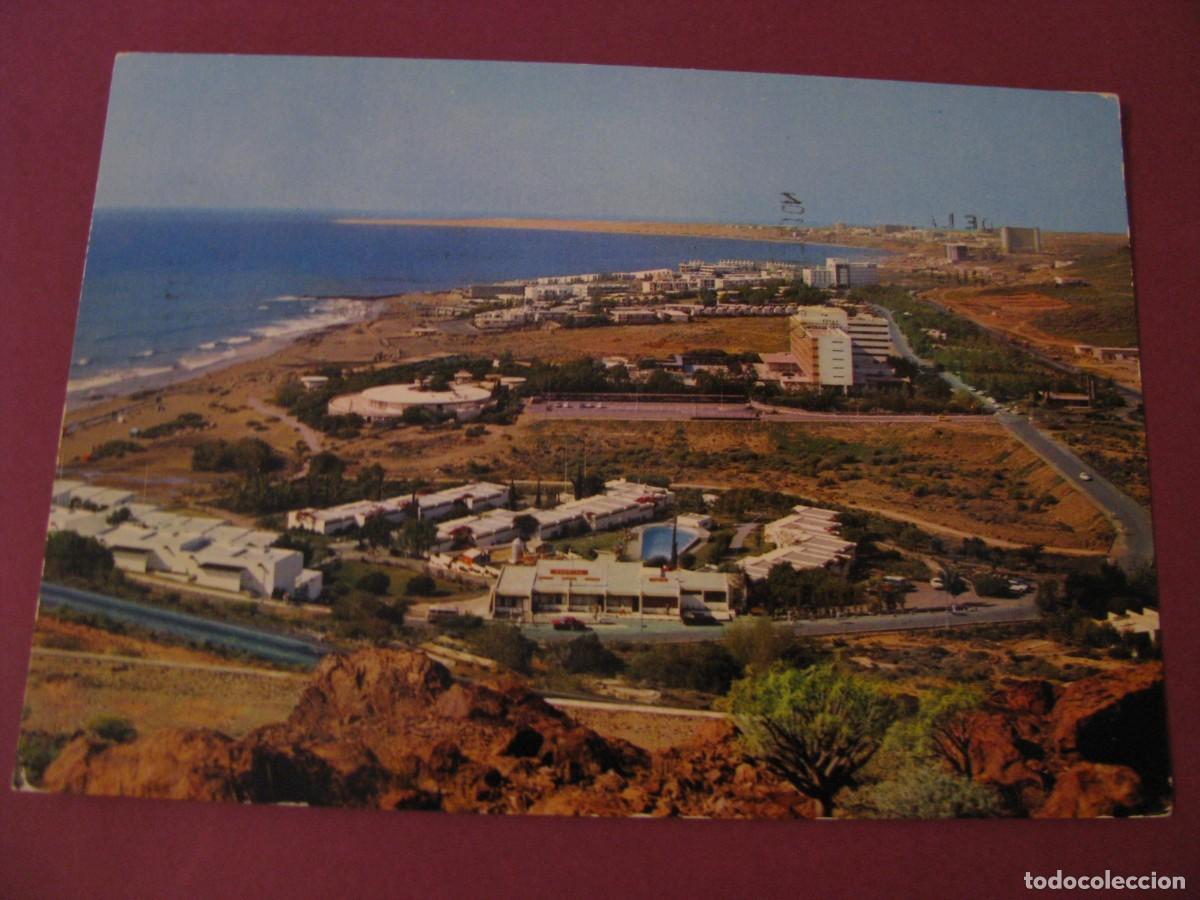 Postales: POSTAL DE GRAN CANARIA. COSTA CANARIA. SAN AGUSTIN. CIRCULADA