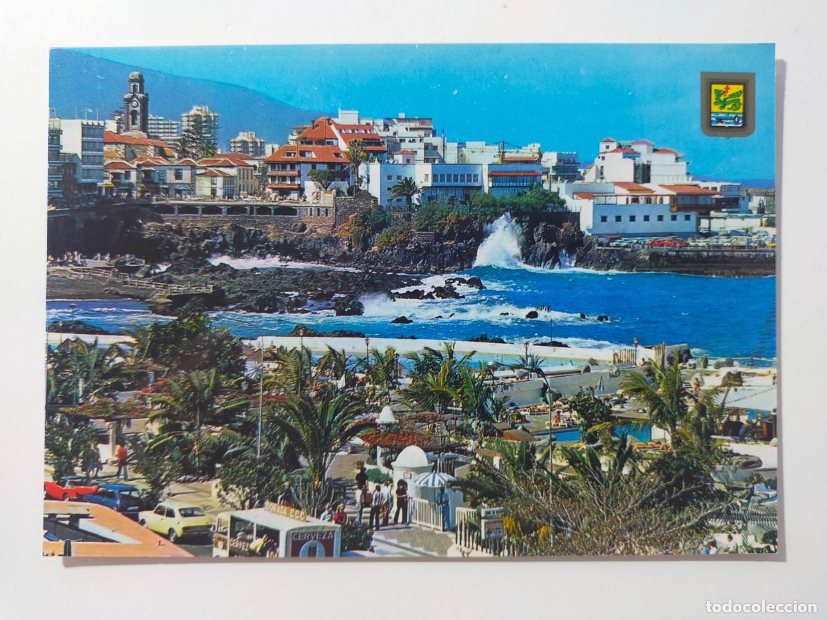 Postales: Postal. PUERTO DE LA CRUZ (TENERIFE): Vista parcial - Edic FISA, Escudo de Oro.
