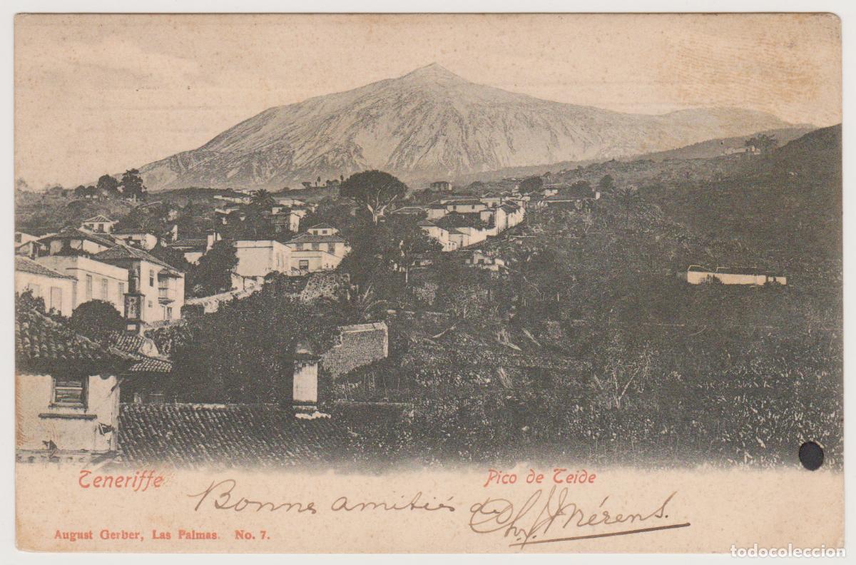 Postales: TARJETA POSTAL - TENERIFFE - PICO DE TEIDE - AUGUST GERBER N&ordm; 7