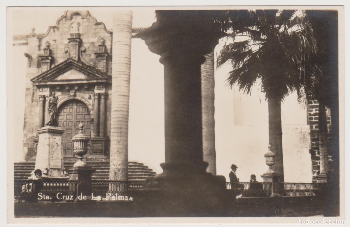 Postales: TARJETA POSTAL - STA. CRUZ DE LA PALMA - IGLESIA MATRIZ DE EL SALVADOR