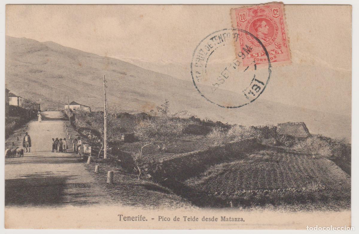 Postales: TARJETA POSTAL - TENERIFE - PICO DE TEIDE DESDE MATANZA - N&ordm; 15 - NOBREGA'S ENGLISH BAZAR