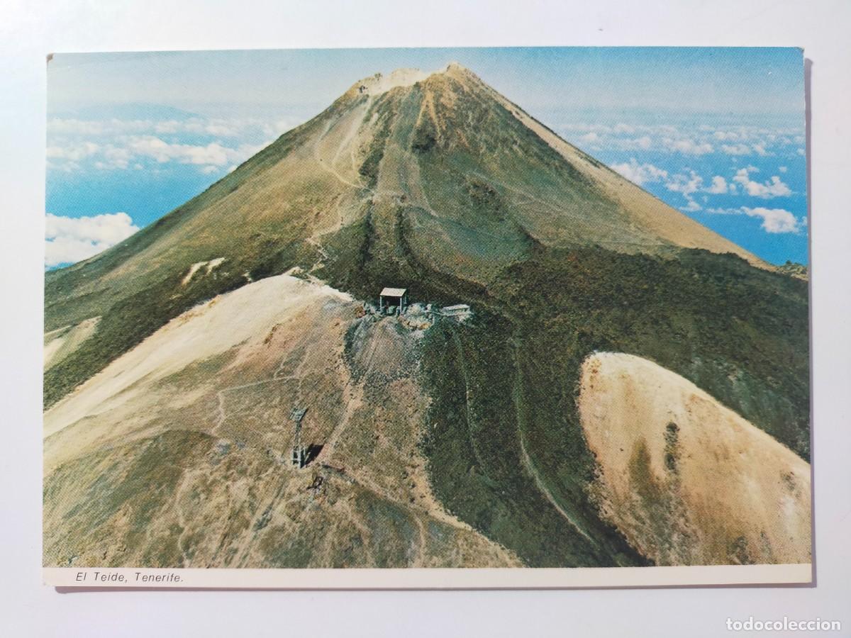Postales: Postal. TENERIFE: El Teide. Vista a&eacute;rea del crater - Exclusivas Carlos Romero.