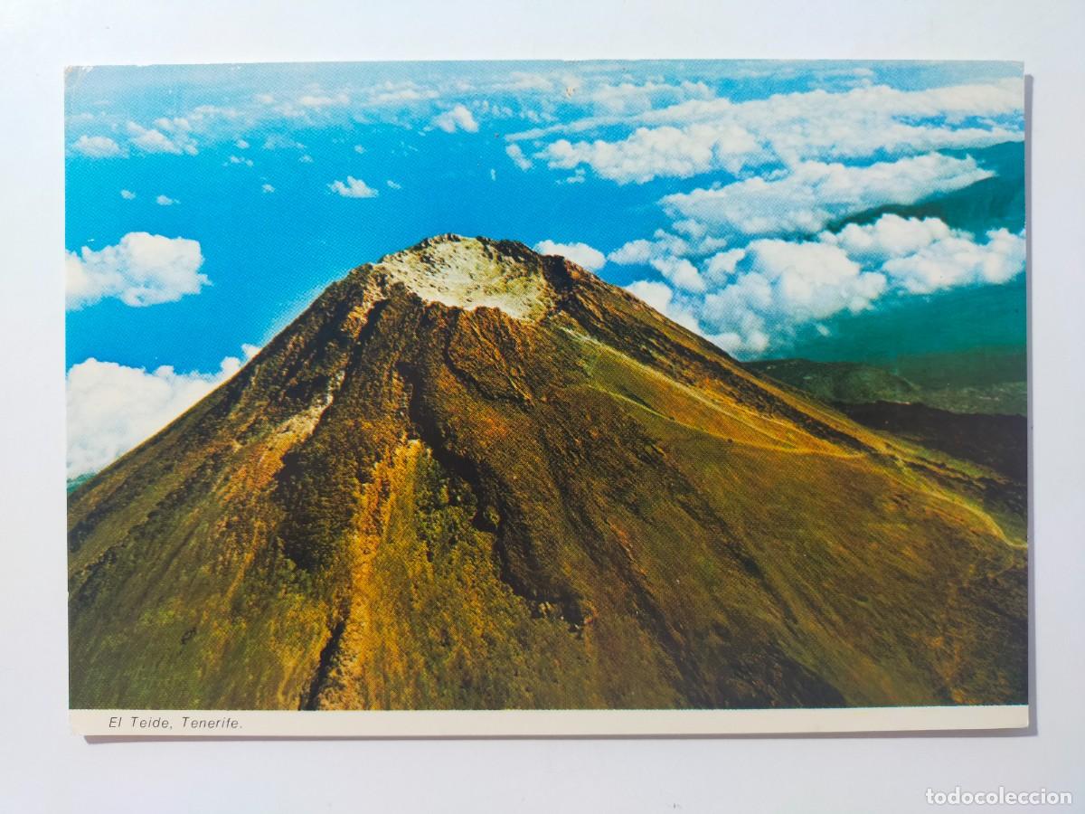 Postales: Postal. TENERIFE: El Teide. Vista a&eacute;rea del crater - Exclusivas Carlos Romero.