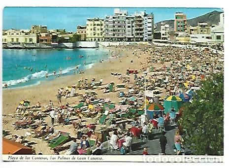Postales: PLAYA DE LAS CANTERAS.- LAS PALMAS DE GRAN CANARIA
