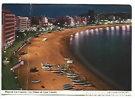 Postales: PLAYA DE LAS CANTERAS.- LAS PALMAS DE GRAN CANARIA