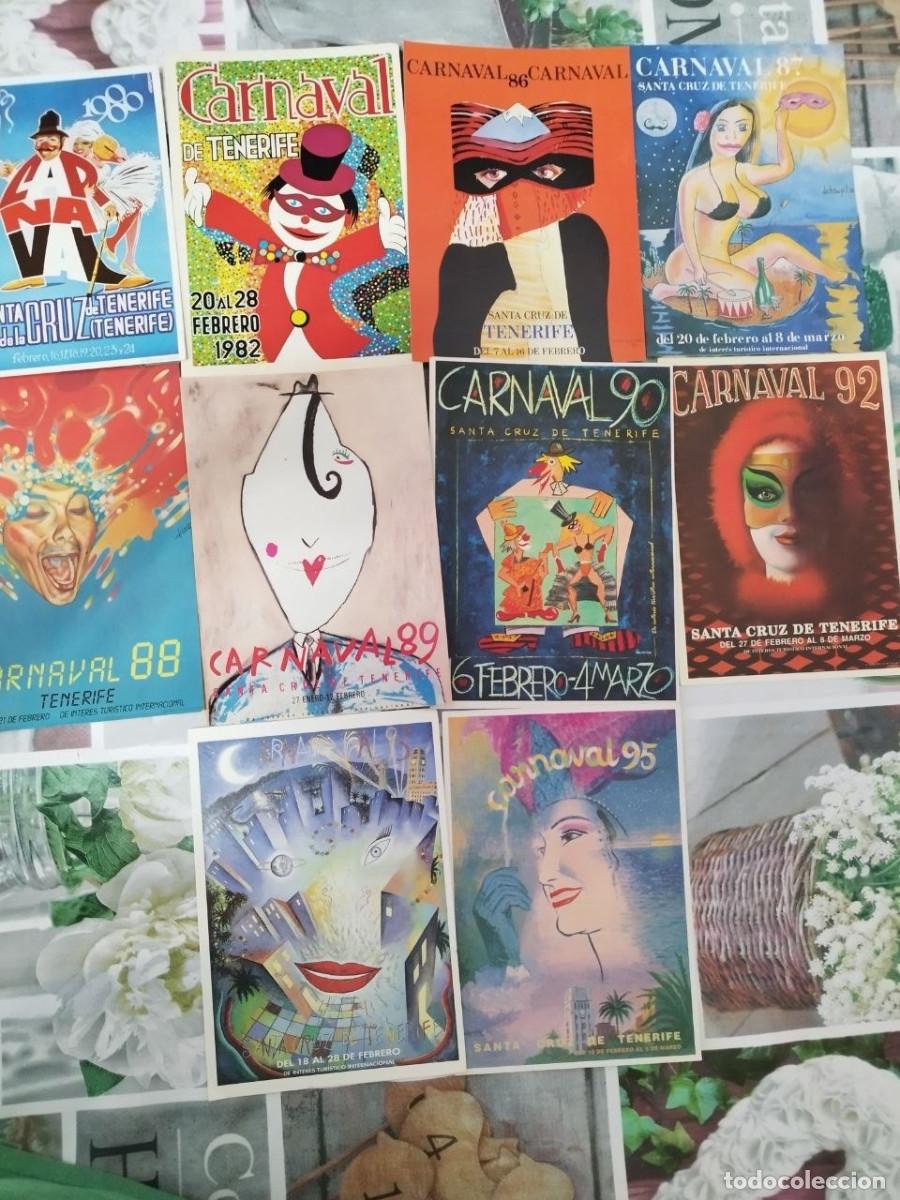 Postales: Lote de 10 Postales Carnaval de Santa Cruz de Tenerife Desde 1980 a 1995