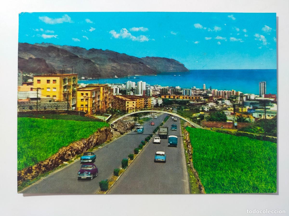 Postales: Postal. SANTA CRUZ DE TENERIFE - Vista general desde autopista - Edit. Kruger