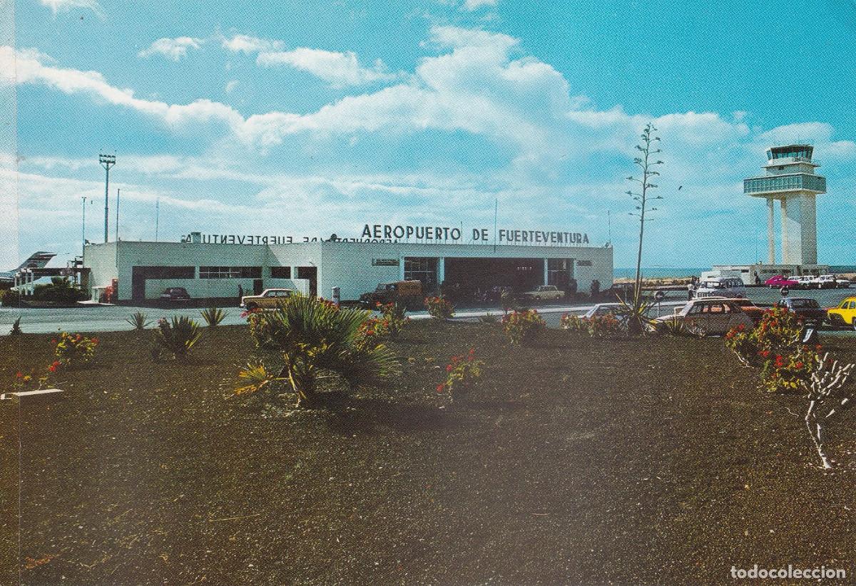 Postales: ISLAS CANARIAS FUERTEVENTURA AEROPUERTO