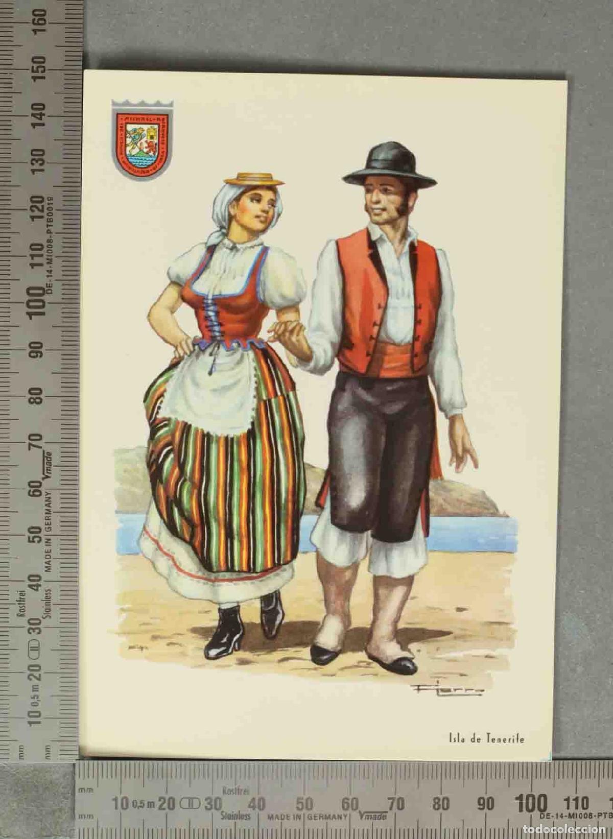 Postales: POSTAL. Isla de Tenerife - Traje de La Orotava