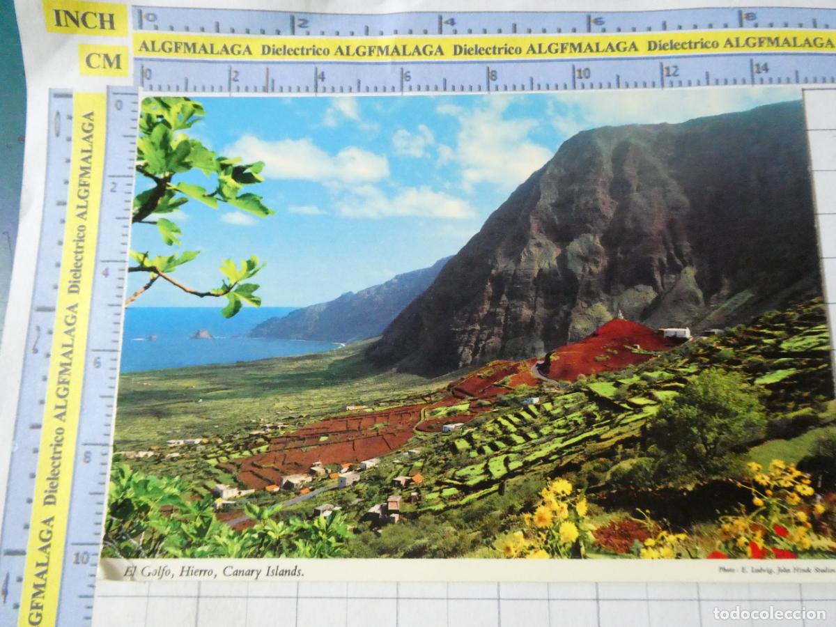 Postales: POSTAL DE EL HIERRO. VALLE DEL GOLFO. 2CT 226 JOHN HINDE. 2624