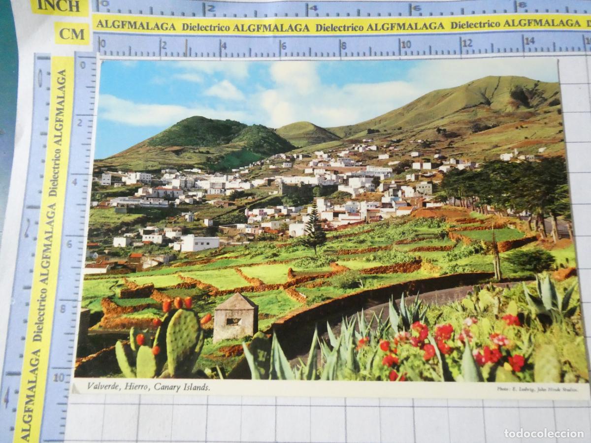Postales: POSTAL DE EL HIERRO. VALVERDE 2CT 228 JOHN HINDE. 2625
