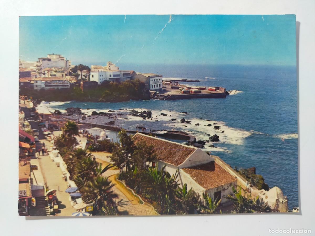 Postales: Postal. PUERTO DE LA CRUZ (TENERIFE): Vista y Capilla de San Telmo - Impresa en Alemania