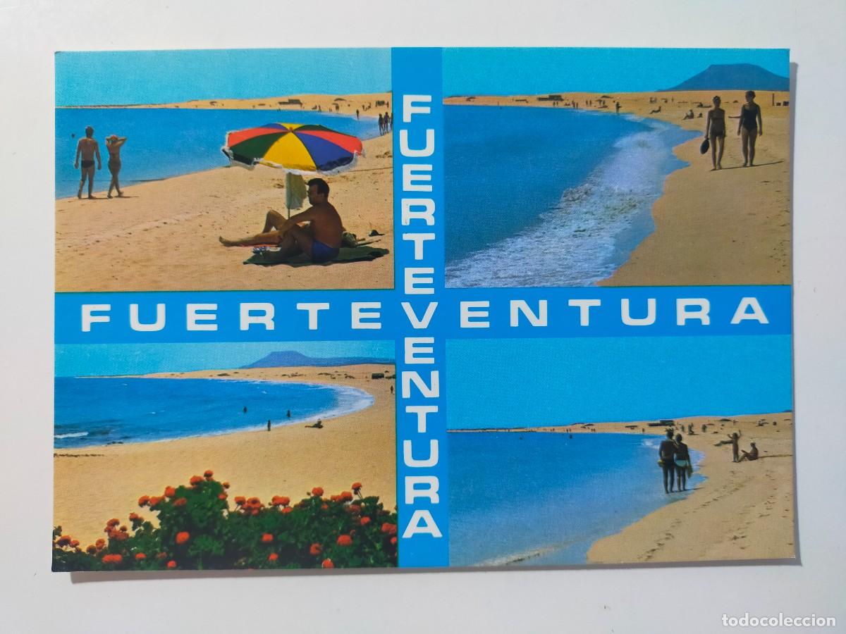 Postales: Postal FUERTEVENTURA (Canarias): Playas - Colec. Las Afortunadas.