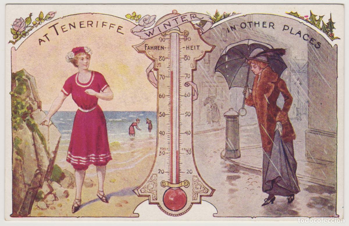 Postales: TARJETA POSTAL - AT TENERIFFE - WINTER - IN OTHER PLACES
