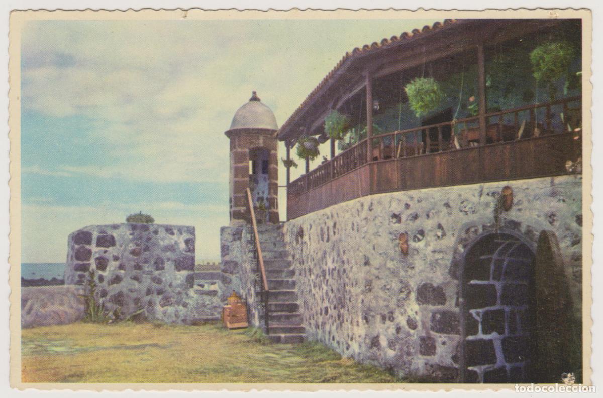 Postales: TARJETA POSTAL - UN VIEJO CASTILLO COSTERO DE TENERIFE - LITO. A. ROMERO S.A.