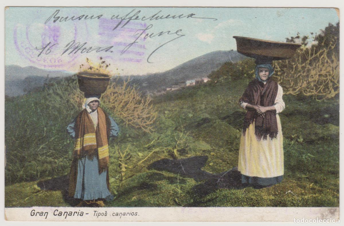 Postales: TARJETA POSTAL - GRAN CANARIA - TIPOS CANARIOS