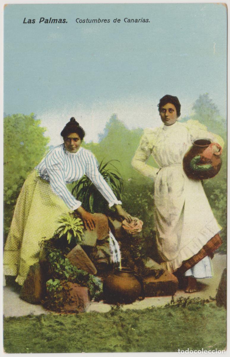 Postales: TARJETA POSTAL - LAS PALMAS - COSTUMBRES DE CANARIAS - RODRIGUES BROS