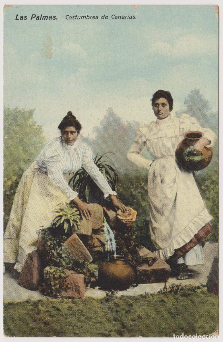 Postales: TARJETA POSTAL - LAS PALMAS - COSTUMBRES DE CANARIAS - RODRIGUES BROS