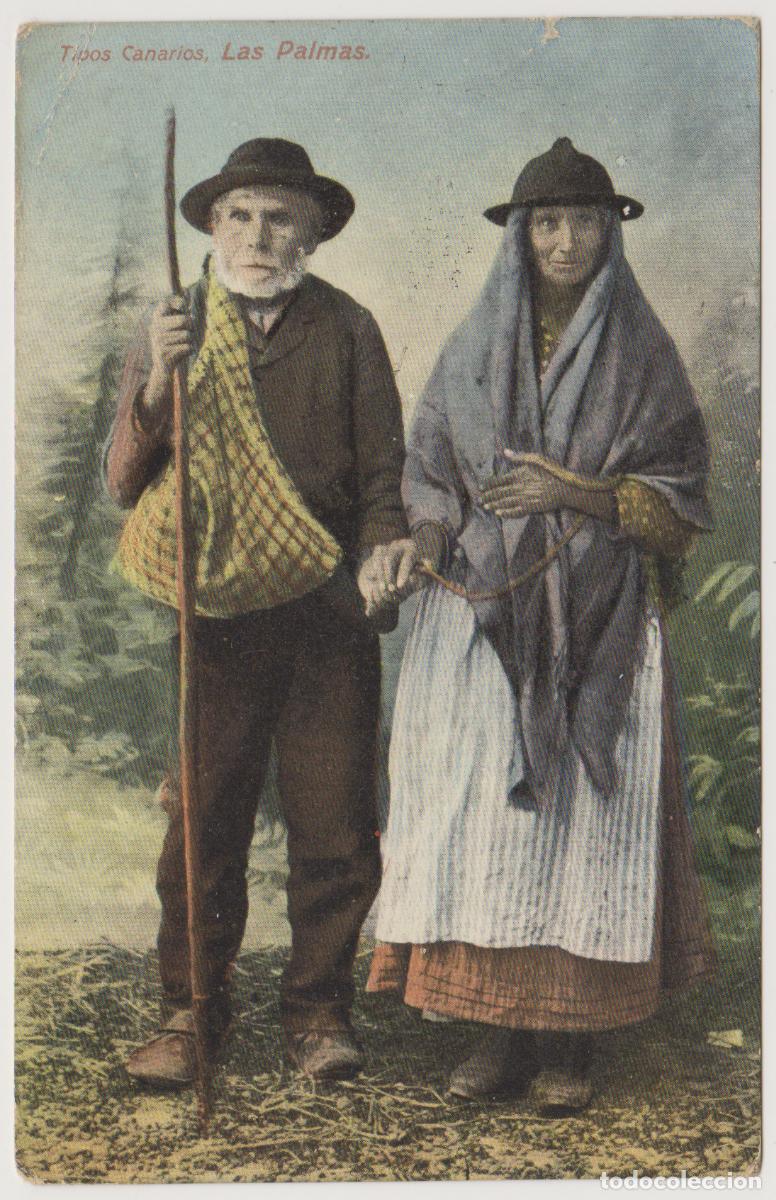 Postales: TARJETA POSTAL - LAS PALMAS - TIPOS CANARIOS - RODRIGUES BROS