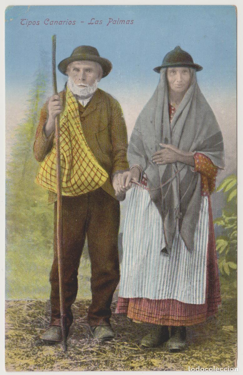 Postales: TARJETA POSTAL - LAS PALMAS - TIPOS CANARIOS - RODRIGUES BROS