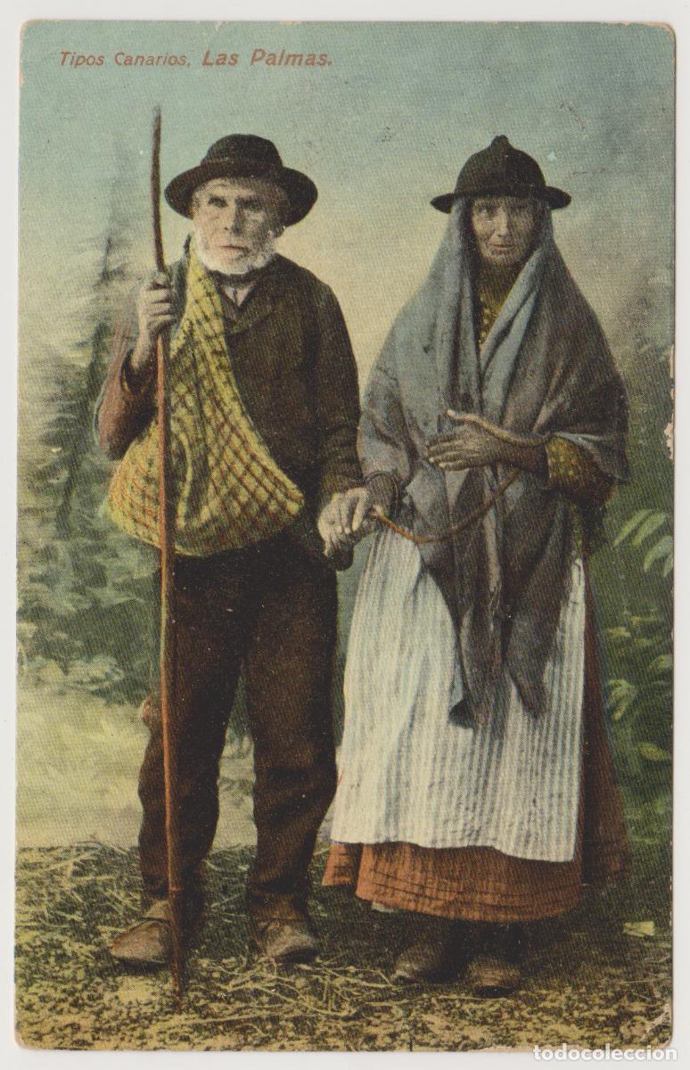 Postales: TARJETA POSTAL - LAS PALMAS - TIPOS CANARIOS - RODRIGUES BROS