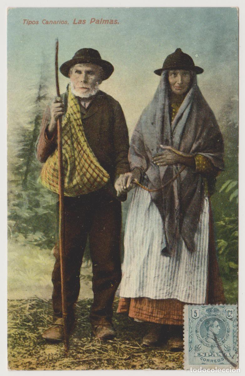 Postales: TARJETA POSTAL - LAS PALMAS - TIPOS CANARIOS - RODRIGUES BROS
