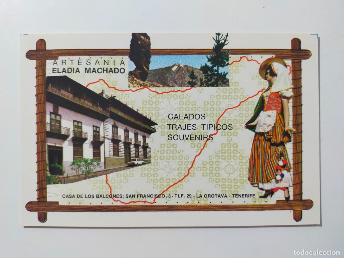 Postales: Postal LA OROTAVA, Tenerife (Canarias): Artesania Eladia Machado - Litog Romero