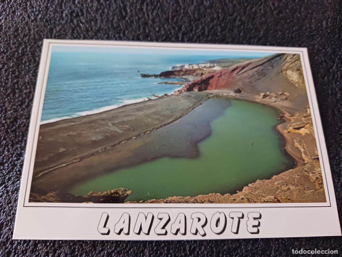 Postales: lanzarote, lago del golfo, col. las afortunadas