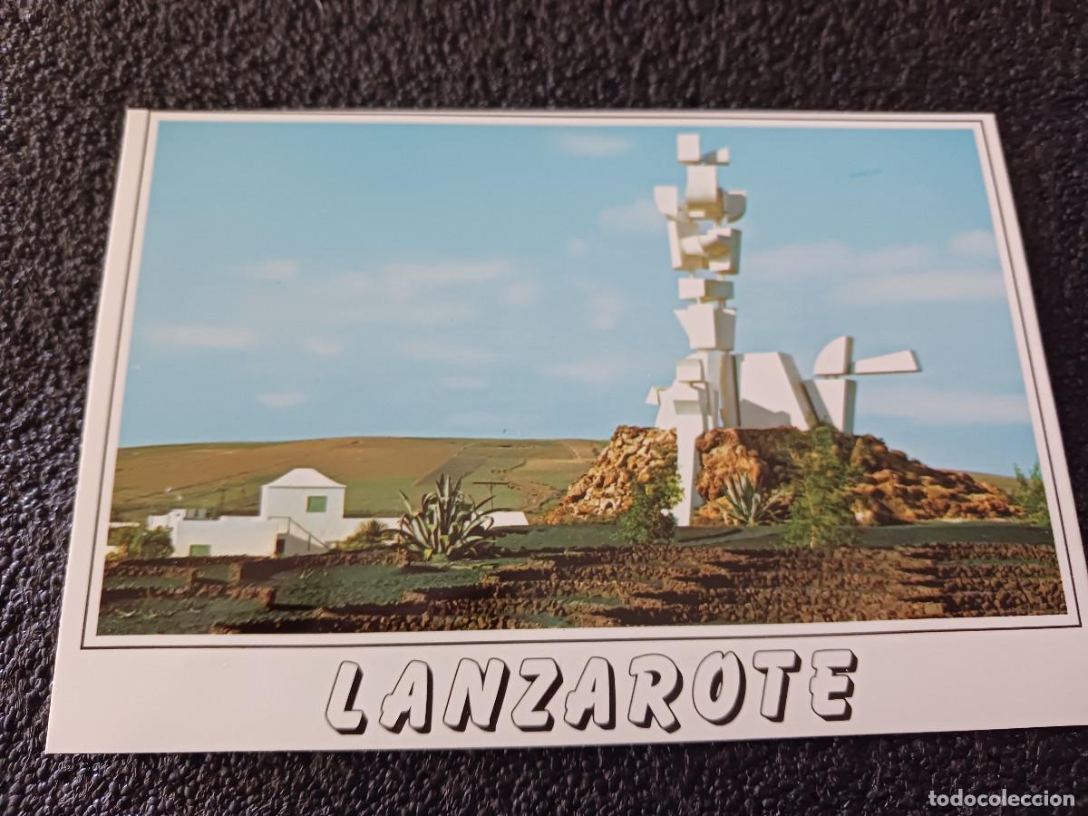 Postales: lanzarote, monumento al campesino, col. las afortunadas
