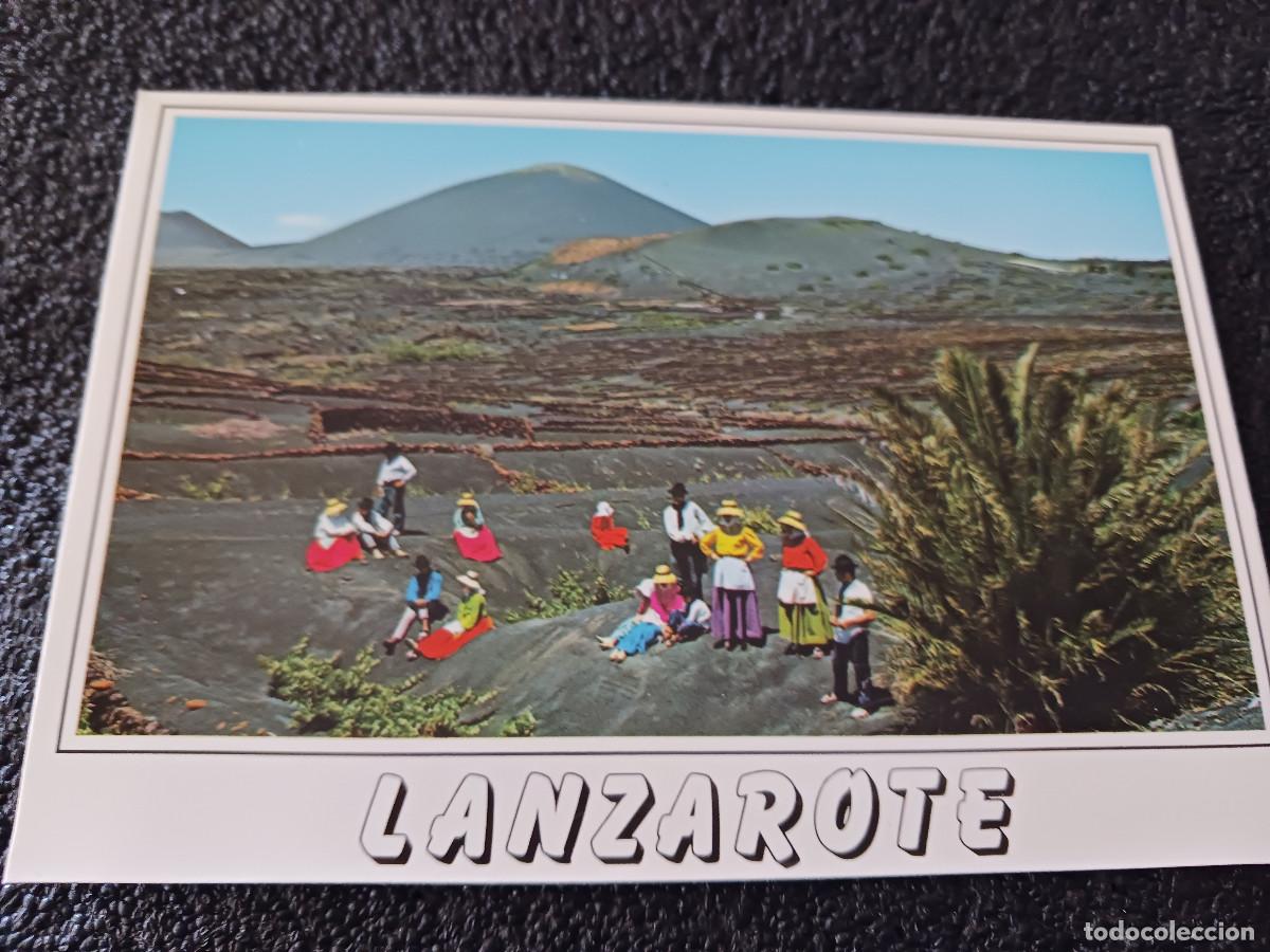 Postales: lanzarote, escena tipica, col. las afortunadas