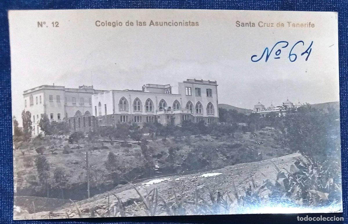 Postales: COLEGIO DE LAS ASUNCIONISTAS. SANTA CRUZ TENERIFE. N&ordm; 12.