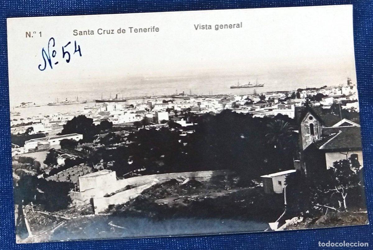Postales: SANTA CRUZ TENERIFE. VISTA GENERAL N&ordm; 1.