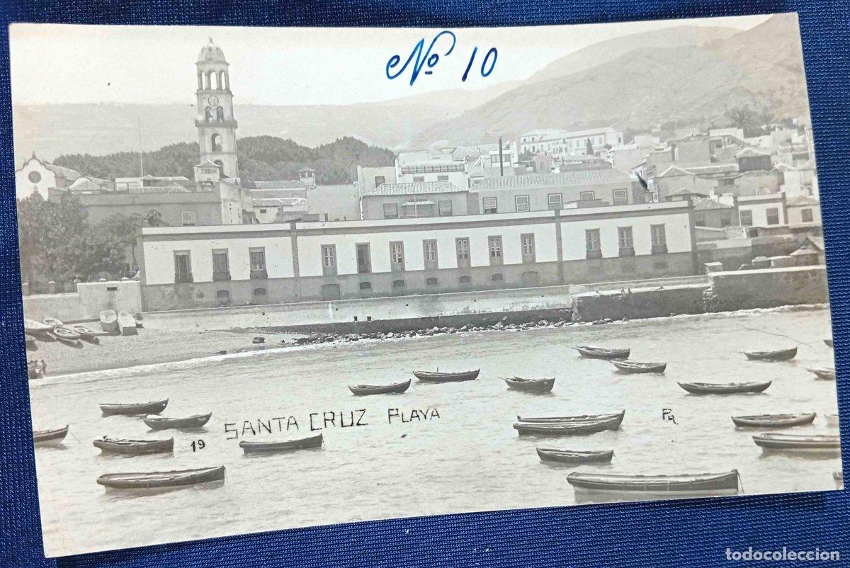 Postales: SANTA CRUZ TENERIFE. PLAYA. N&ordm; 19.