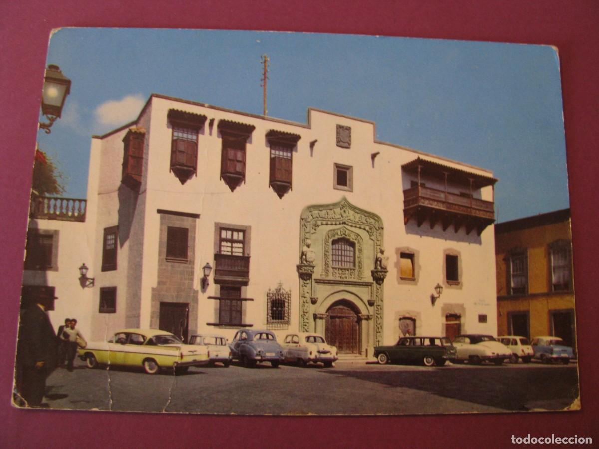 Postales: POSTAL DE LAS PALMAS DE GRAN CANARIA. CASA DE COLON. FOTOCOLOR VALMAN 1963