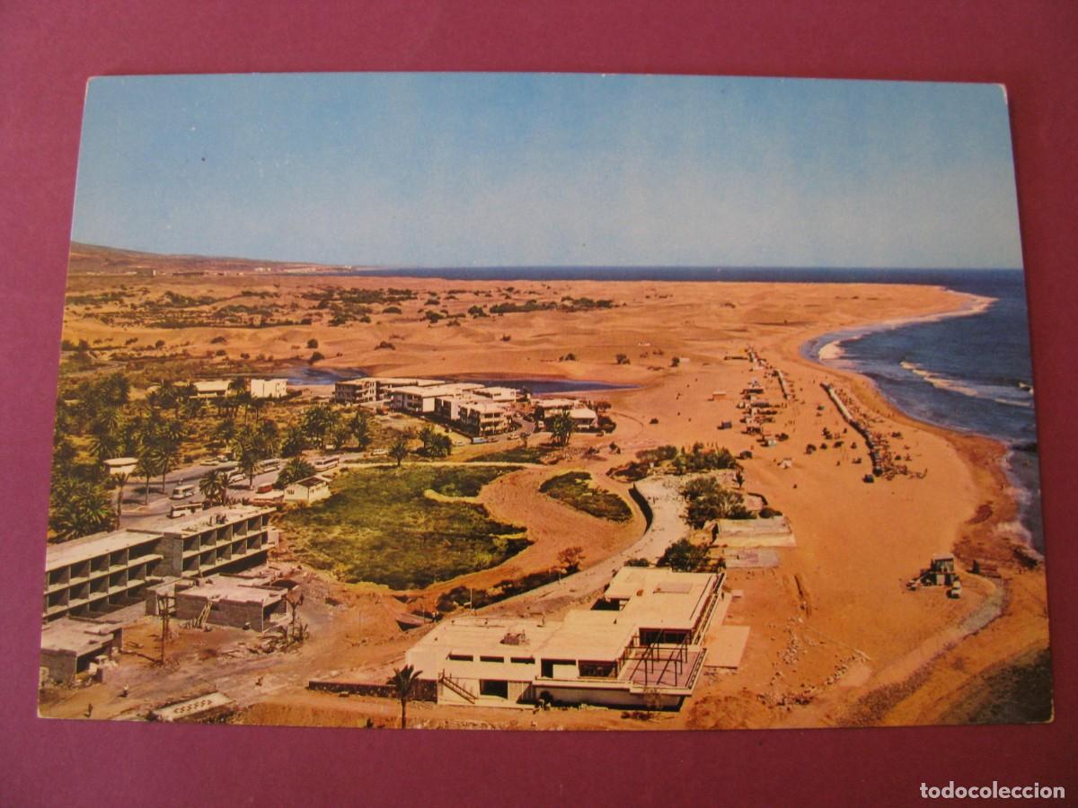 Postales: POSTAL DE GRAN CANARIA. PLAYA DE MASPALOMAS. RO FOTO