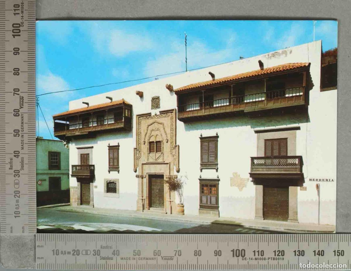 Postales: POSTAL. Las Palmas de Gran Canaria - Barrio Vegueta - La Casa de Col&oacute;n