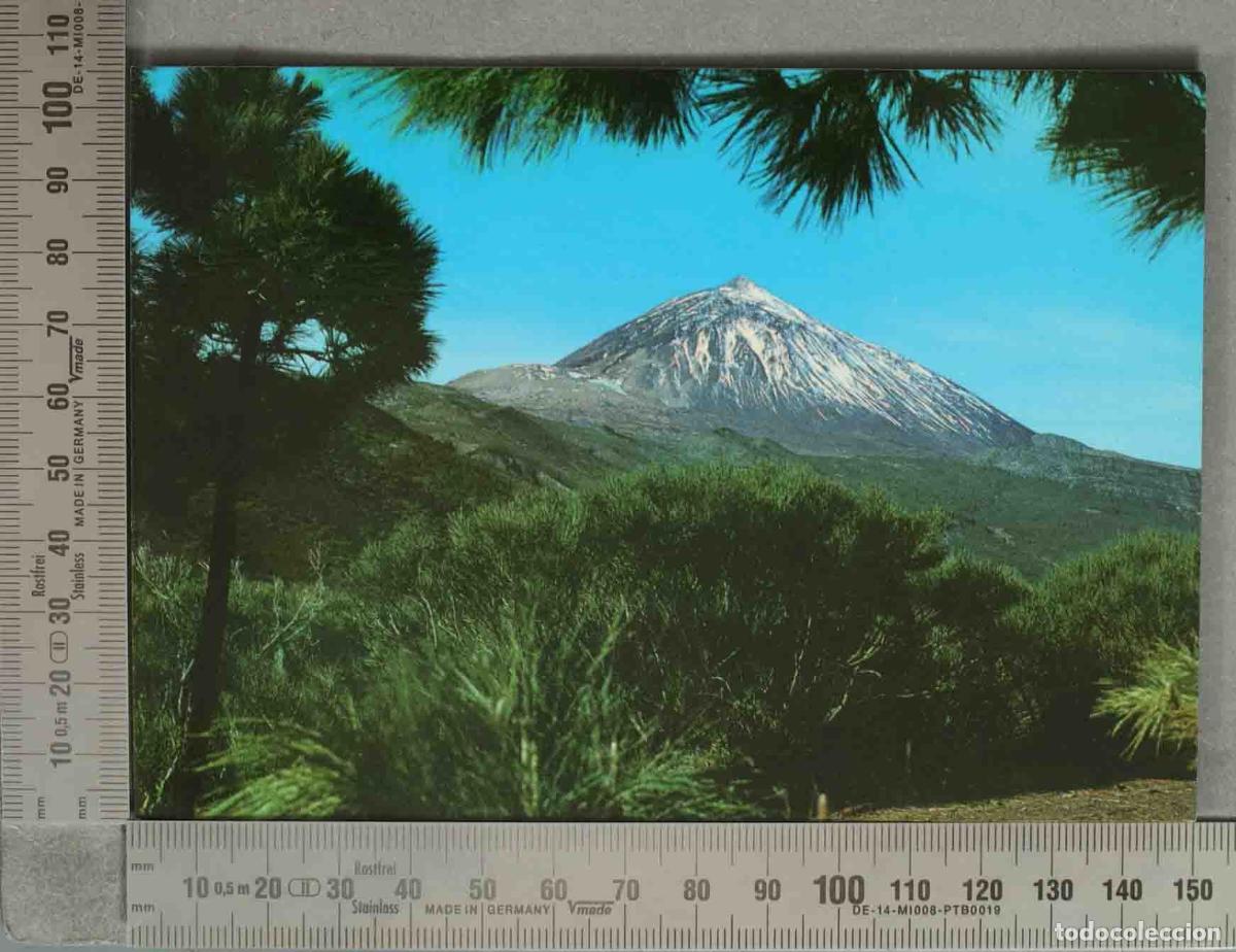 Postales: POSTAL. Tenerife - Teide (m. 3717) - El Pico m&aacute;s alto de Espa&ntilde;a - Euroafricana de Canarias