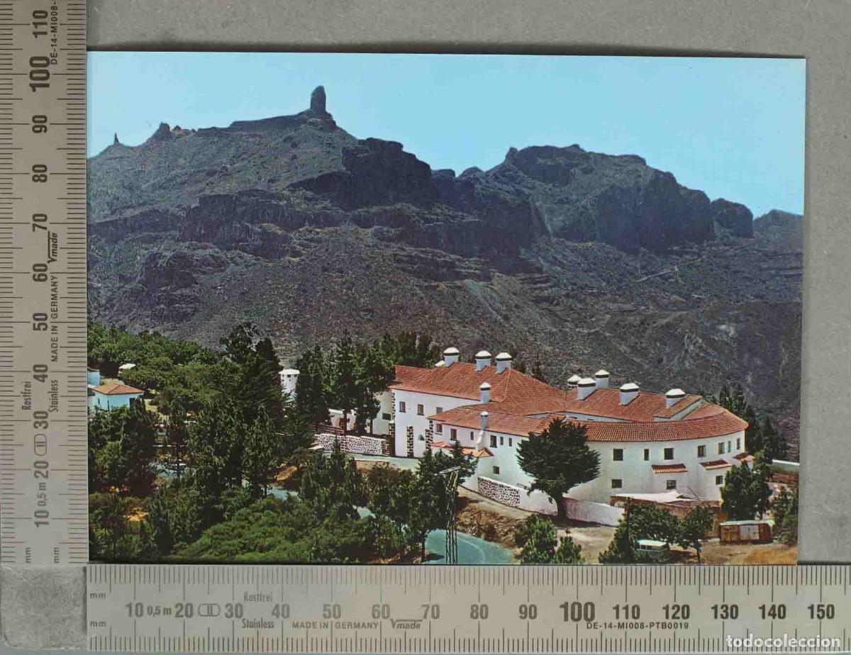 Postales: POSTAL. Parador Nacional Cruz de Tejeda - Roque Nublo - Gran Canaria -