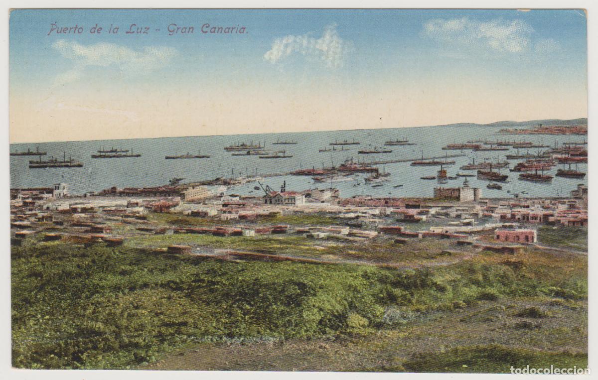 Postales: TARJETA POSTAL - GRAN CANARIA - PUERTO DE LA LUZ - RODRIGUES BROS