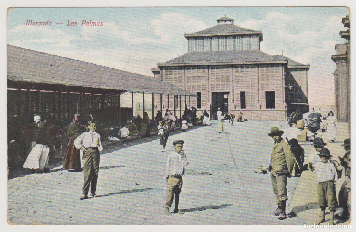 Postales: TARJETA POSTAL - LAS PALMAS - MERCADO